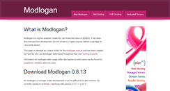 Desktop Screenshot of modlogan.com